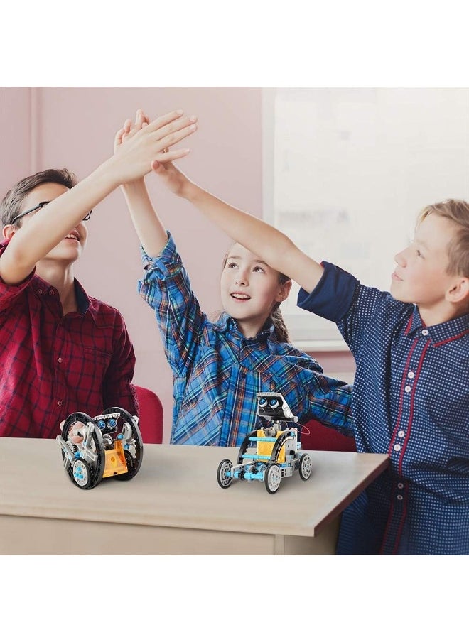 12-In-1 Education Solar Robot Toys DIY Building Science Experiment Kit Solar Powered by The Sun
