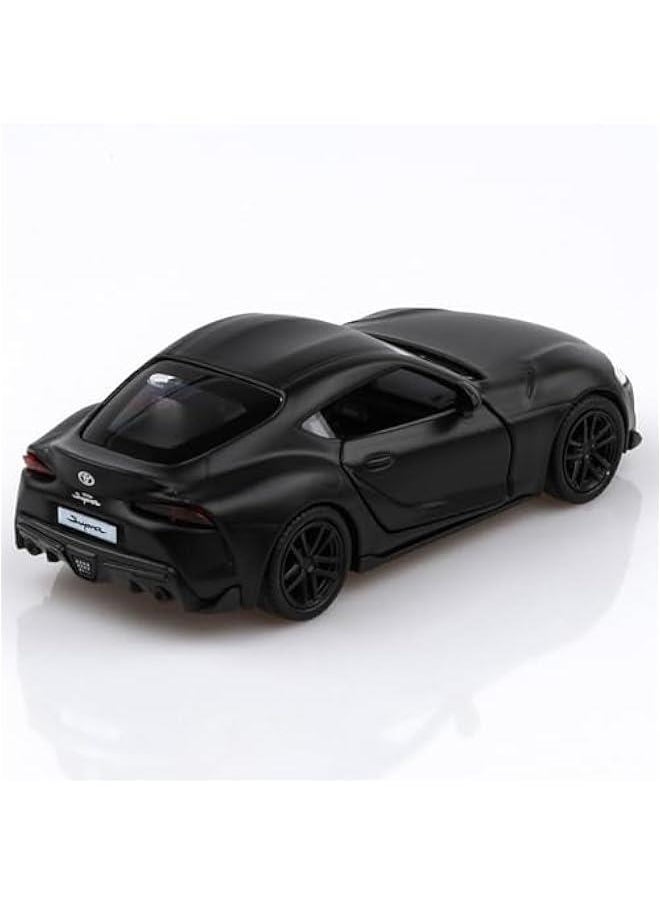 1/36 Scale 2020 Toyota Supra Diecast Cars Models,Pull Back Toyota Toy Car,Cars Gifts for Boys Girls（Black）
