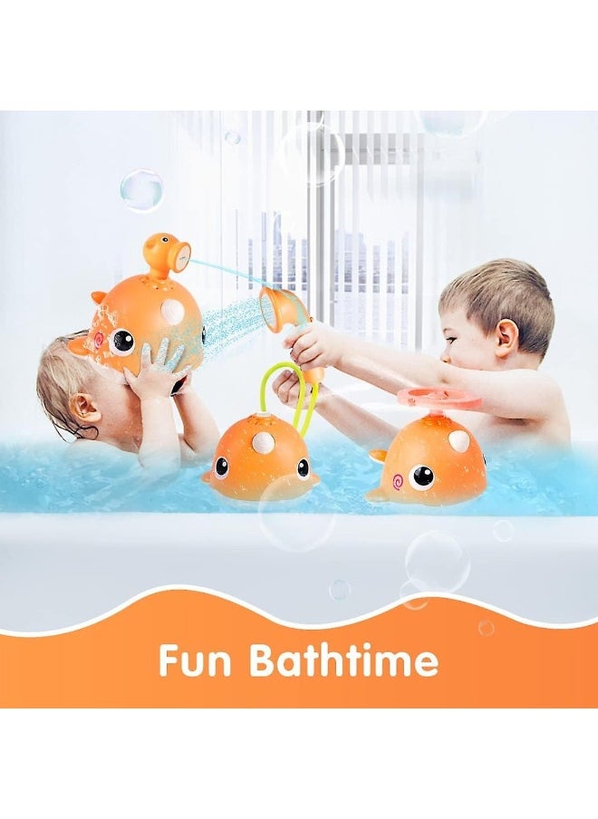 Baby Bath Toys Narwhal Bath Toys For Kids Shower Head Sprinklers Waterproof Toddler Bathtub Shower Toy