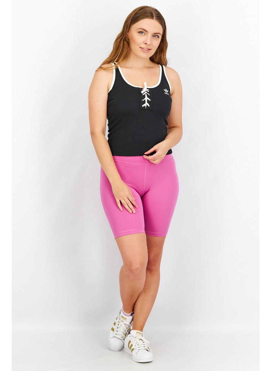 Women Sportwear Fit Sleeveless Training Top, Black