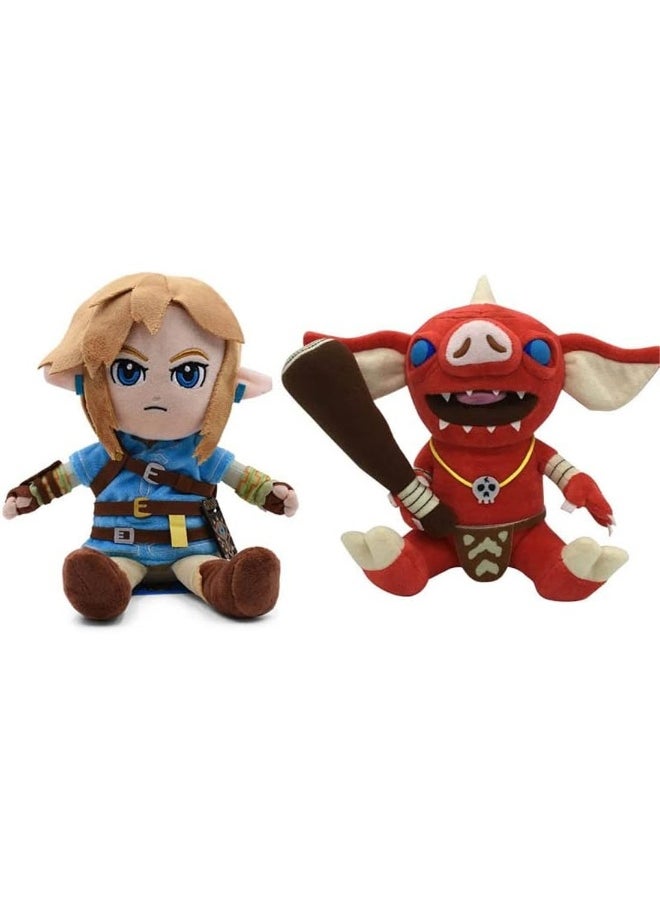 New The Legend Of Zelda Breath Cartoon Plush Toys 2 Pack