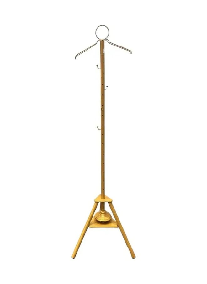 Cloth Incense Burner Stand, 175cm Long Bakhoor Burner Stand Hanger With Steaming Clothes, Cloth Hooks And Holes For Home Bedroom Hotel Hall Tree for Robe, Coats, Hats, Scarves, And Clothe Make Your Clothe Graceful(Golden)