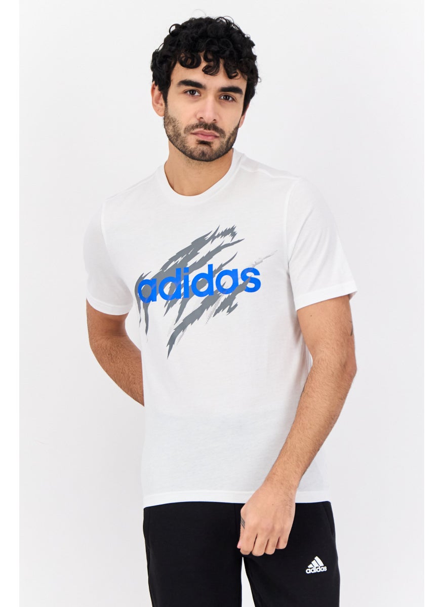 Men Sportswear Fit Short Sleeves Training T-shirt, White