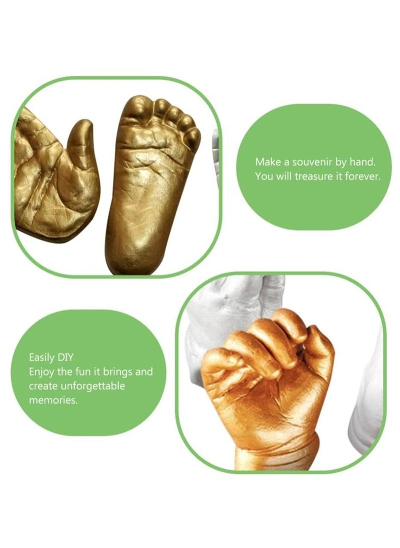 3D Hand  Footprint Mold Kit-Capture Precious Baby Moments