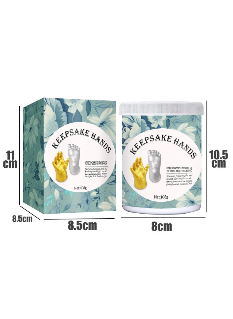 3D Hand  Footprint Mold Kit-Capture Precious Baby Moments