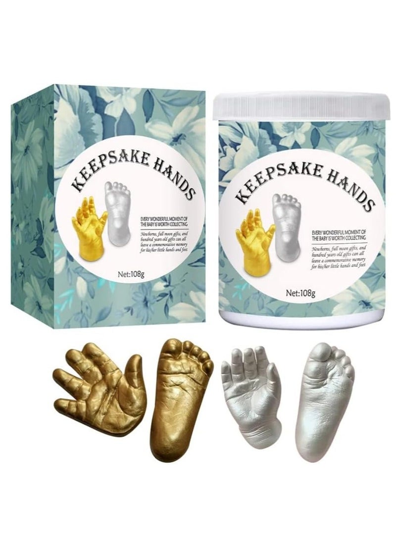 3D Hand  Footprint Mold Kit-Capture Precious Baby Moments