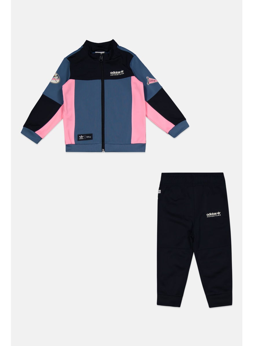 Toddlers Boy 2 Pieces Disney Tracksuit Set, Black Combo