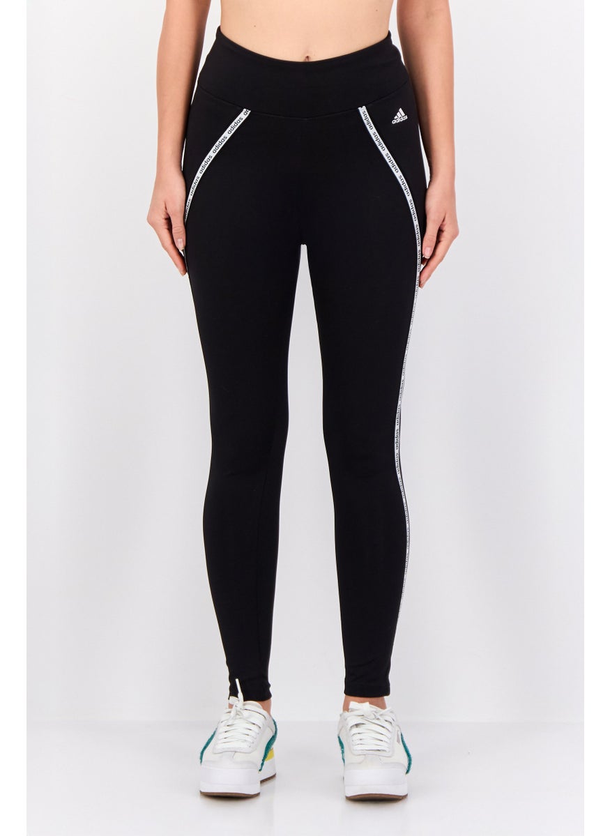 Women Sportswear Fit Training Leggings, Black