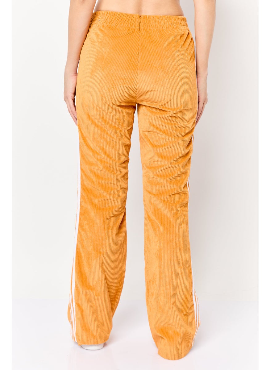 Women Sportswear Fit Outdoor Classics Chunky Velour Pants, Focus Orange