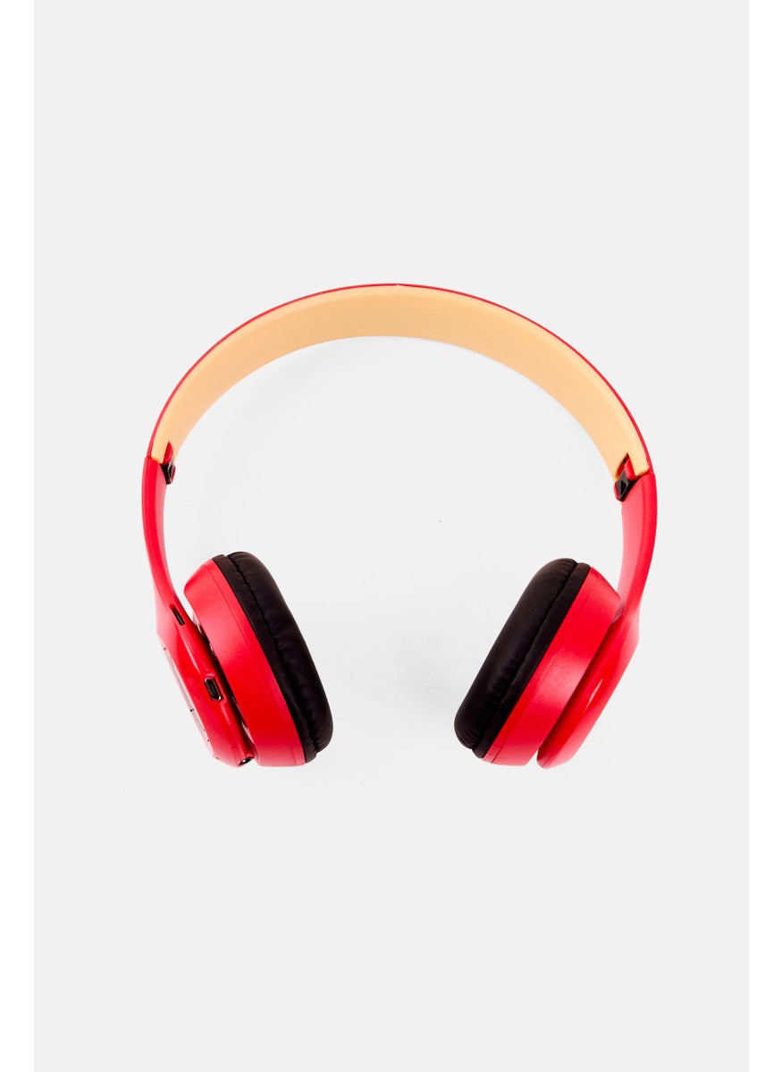 Marvel Iron Man Bluetooth Wireless Headphones, Red