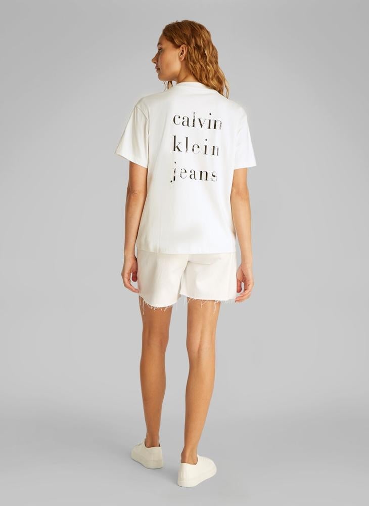 Graphic Crew Neck T-Shirt
