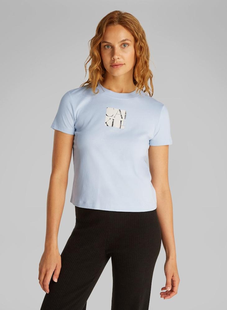 Graphic Crew Neck T-Shirt