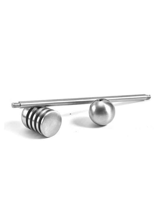 2 Pieces Stainless Steel Honey Dipper Stick, 6.3 Inch Honey Wand Server, Removable Honeycomb Stick for Honey Pot Dispense Honey, Wedding Party Favors Birthday Gift