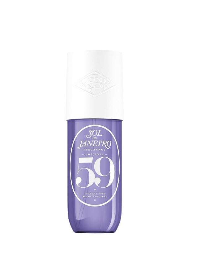 Cheirosa 59 Perfume Mist,Hair And Body Mist,Brume Parfumee, Vanilla Orchid, Violet, and Sandalwood Fragrance 90ml