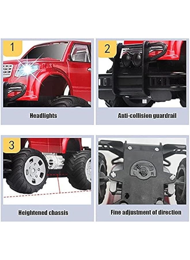 Fast Remote Control Car 4-Wheels Off-Road Vehicle, Charging High-Speed Climbing Car Drift Stunt Toy Car, Best Toy New Year's Gift for Kids