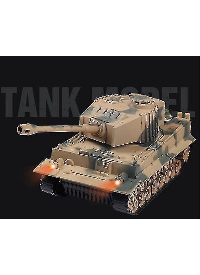 Grey Remote Control Shoot Balls Tanks Toys With Rotatable Turret And Barrel For Kids And Adults
