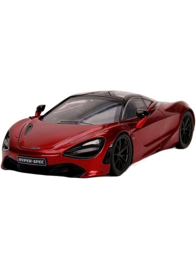 Red 1:24 Mclaren 720s Alloy Children Car Model Toy