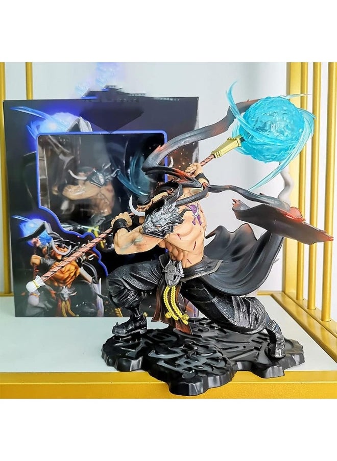 One Piece Anime White Beard Luminous Model Anime Figure Ornaments