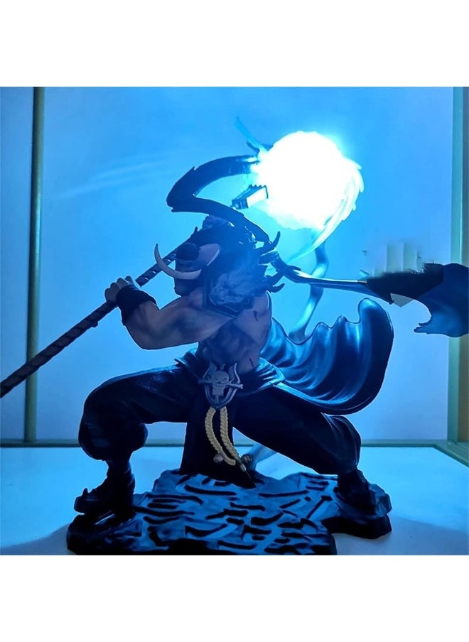 One Piece Anime White Beard Luminous Model Anime Figure Ornaments