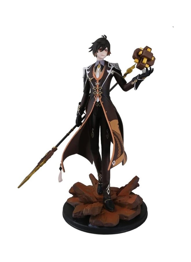 1 piece anime game original  hand-made Zhongli dragon model toy hand-made