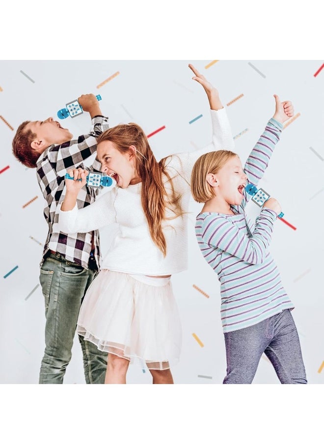 Present Microphone For Kid Toy Microphone Speaker Bluetooth Microphone Blue
