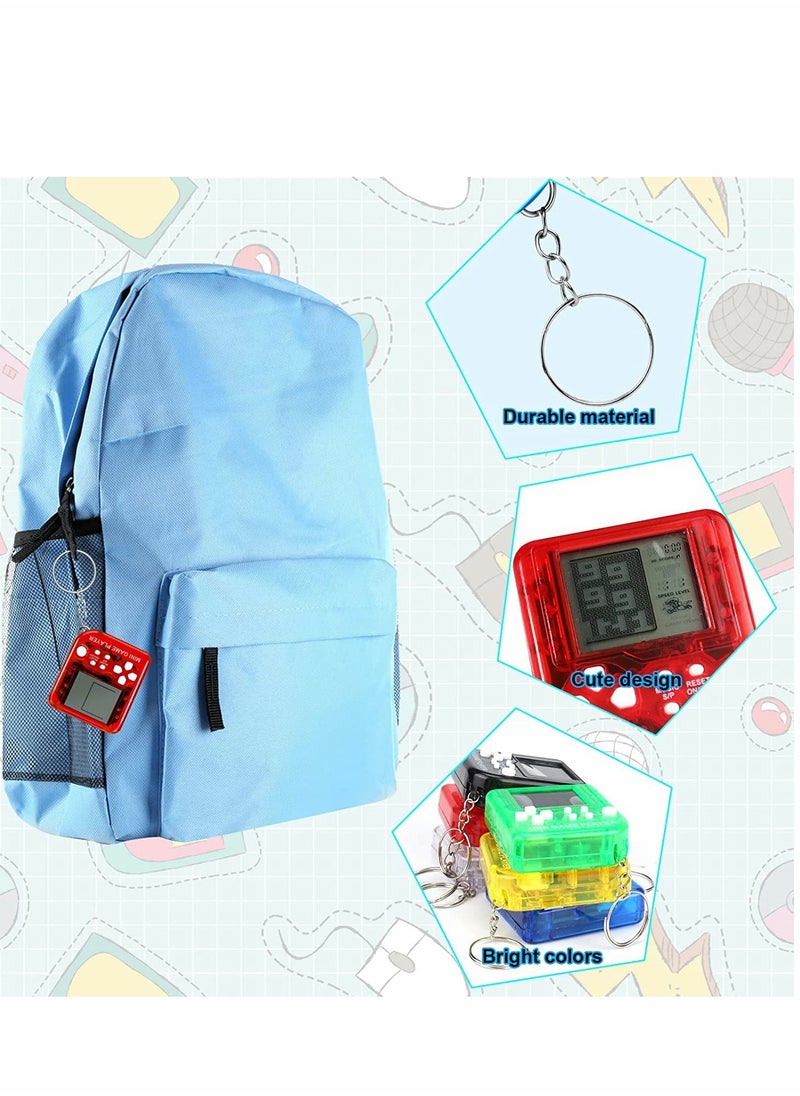 6 Pcs Video Game Party Favors Video Game Keychain 6 Colors Gamer Party Favors Video Game Party Supplies for Kids Video Game Favors