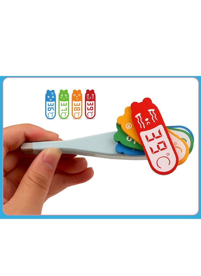 20 Pieces Doctor Dentist Wooden Pretend Play Set
