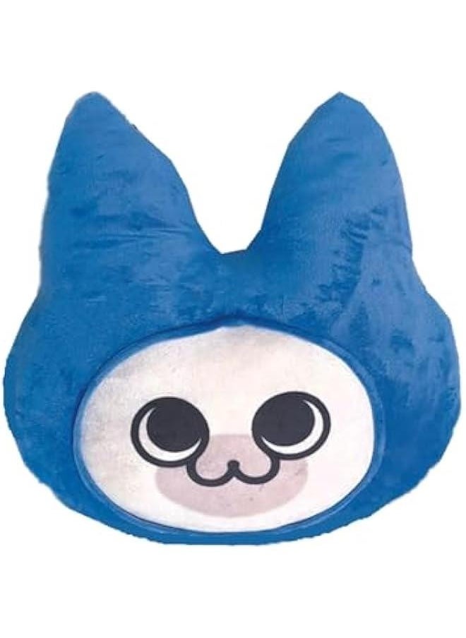 Monster Felyne Cat Plushies Hunter Rise Throw Pillow Plush Cushion MH Cosplay Hugging Pillow Cute Kawaii Gift (Cushion 16 inches)