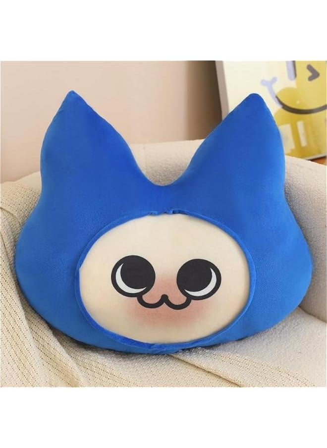 Monster Felyne Cat Plushies Hunter Rise Throw Pillow Plush Cushion MH Cosplay Hugging Pillow Cute Kawaii Gift (Cushion 16 inches)