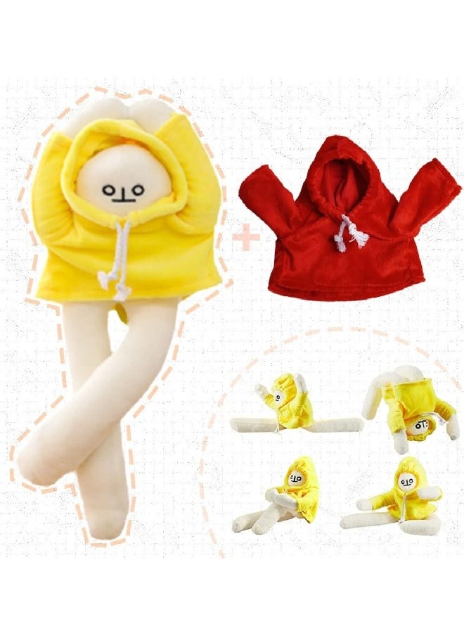16-inch Bananaman Creative Plush Toy With Changeable Clothes