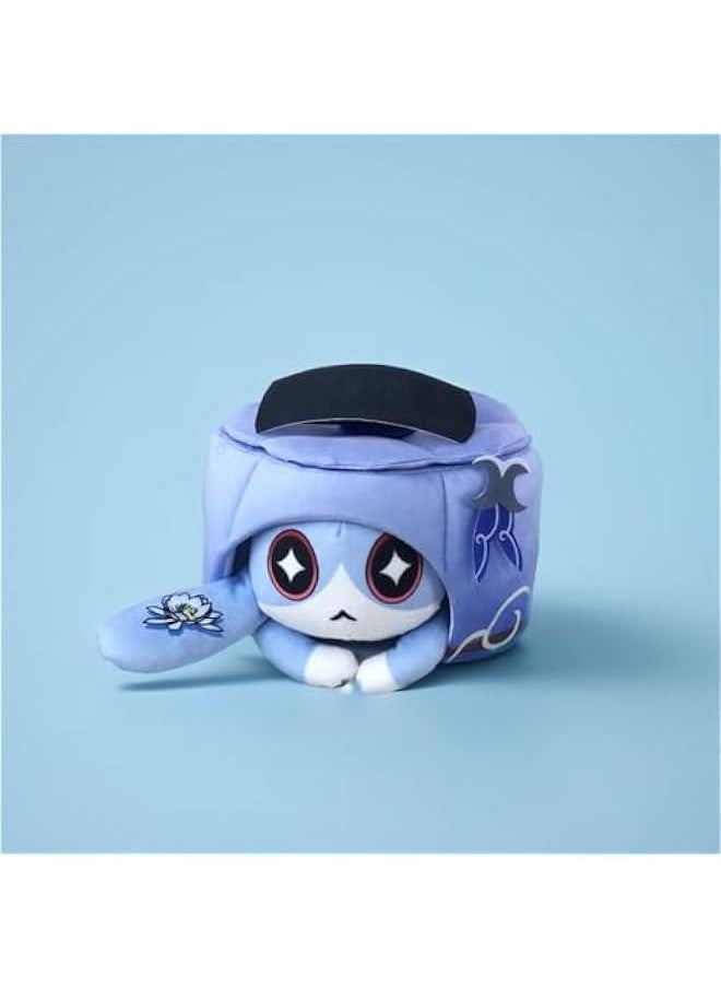 16cm Cat Doll Firefly Silver Wolf Sparkle Dan Heng Blade Kafka Clara Plush Figure Anime Collection Desktop Display Kids Toys Gift(Jingliu)