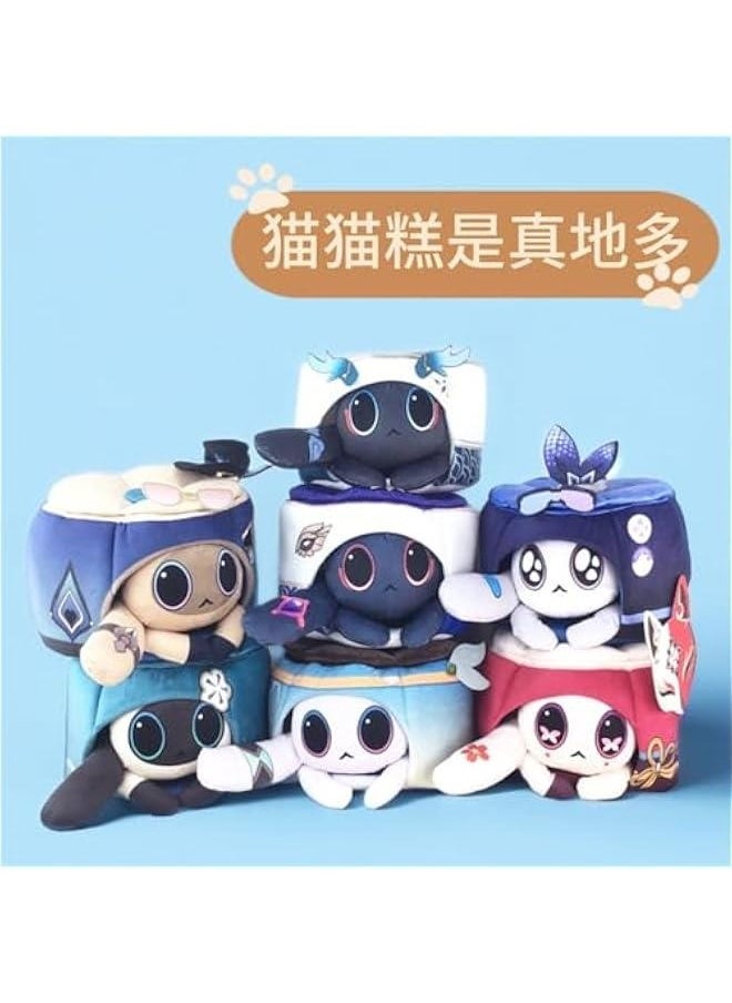 16cm Cat Doll Firefly Silver Wolf Sparkle Dan Heng Blade Kafka Clara Plush Figure Anime Collection Desktop Display Kids Toys Gift(Clara)