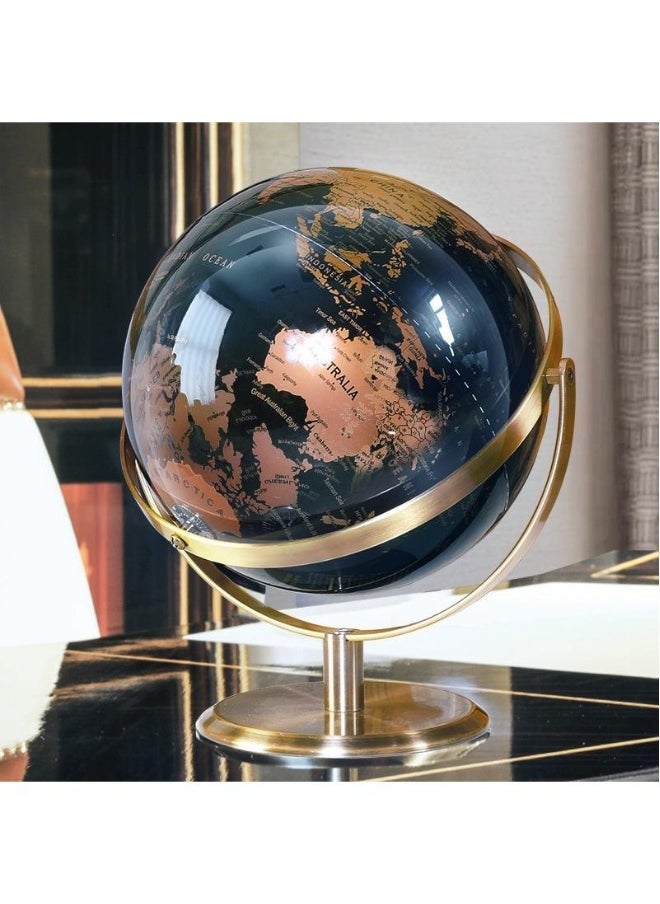 23Cm Metal Bracket Globe Geography Teaching Supplies Home Decoration