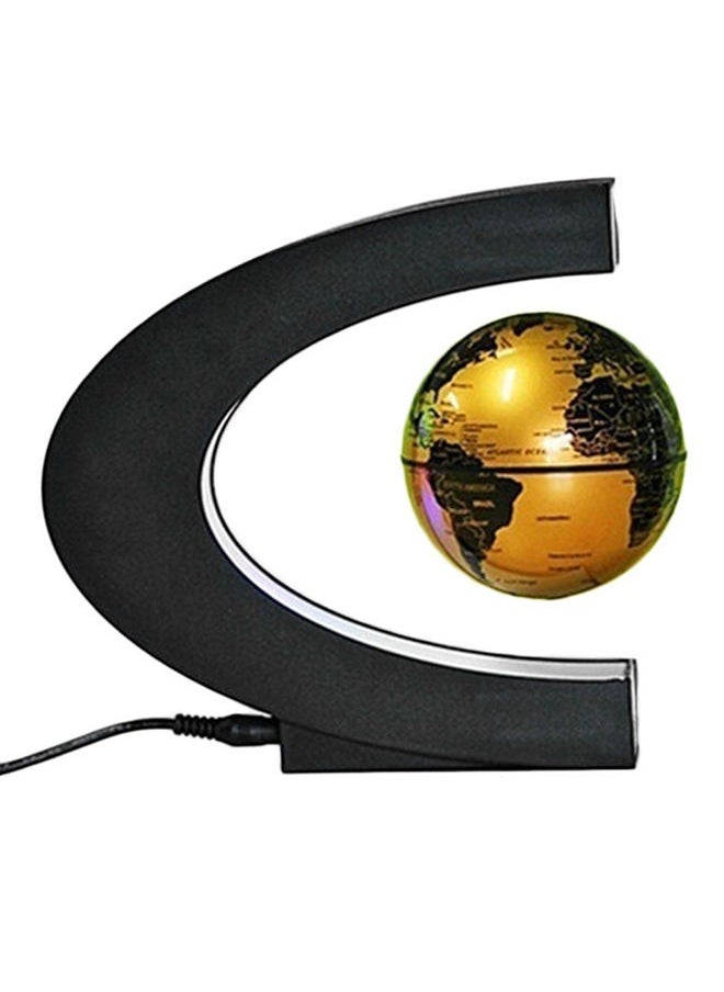 Levitation Anti Gravity Globe World Map With LED Light Gold 215x100x200millimeter