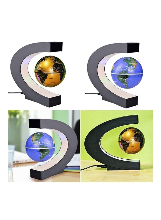 Levitation Anti Gravity Globe World Map With LED Light Gold 215x100x200millimeter