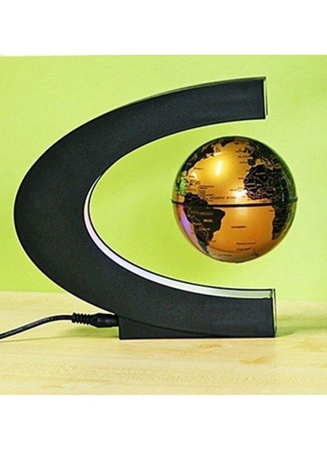 Levitation Anti Gravity Globe World Map With LED Light Gold 215x100x200millimeter