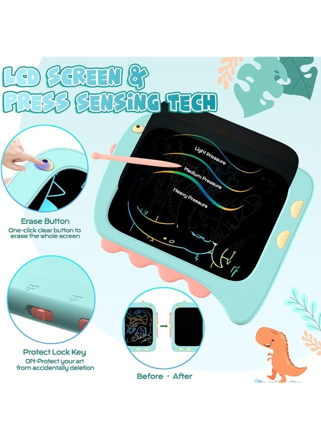 LCD Writing Tablet Kids Toys 8.5 Inch Drawing Tablet For Kids Erasable Doodle Board Learning Toy Gift for Boys and Girls Blue