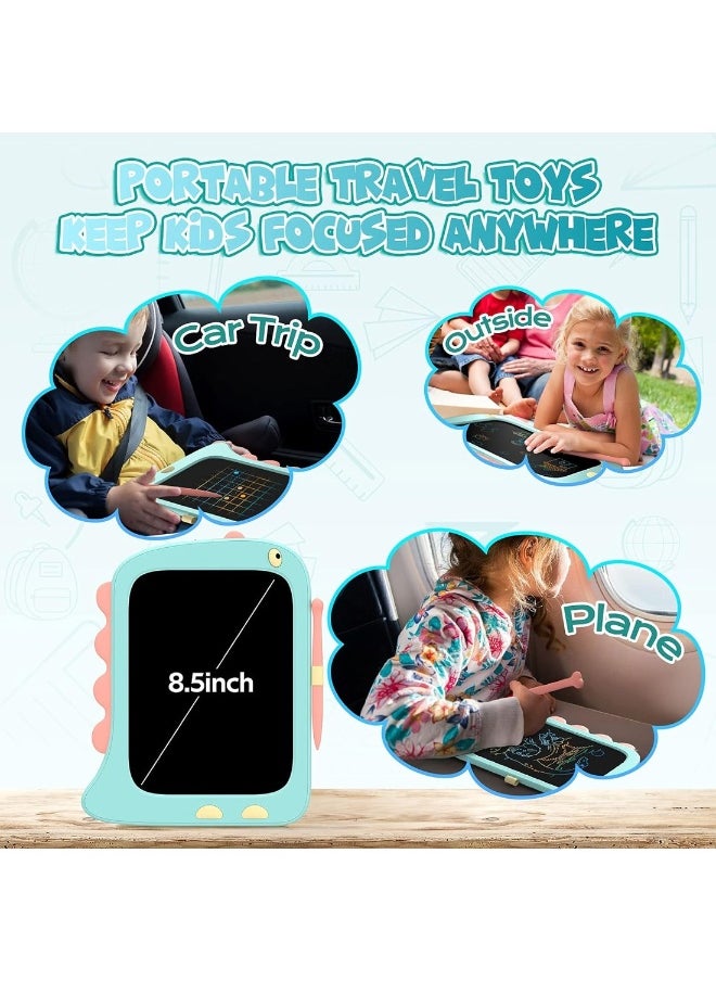 LCD Writing Tablet Kids Toys 8.5 Inch Drawing Tablet For Kids Erasable Doodle Board Learning Toy Gift for Boys and Girls Blue