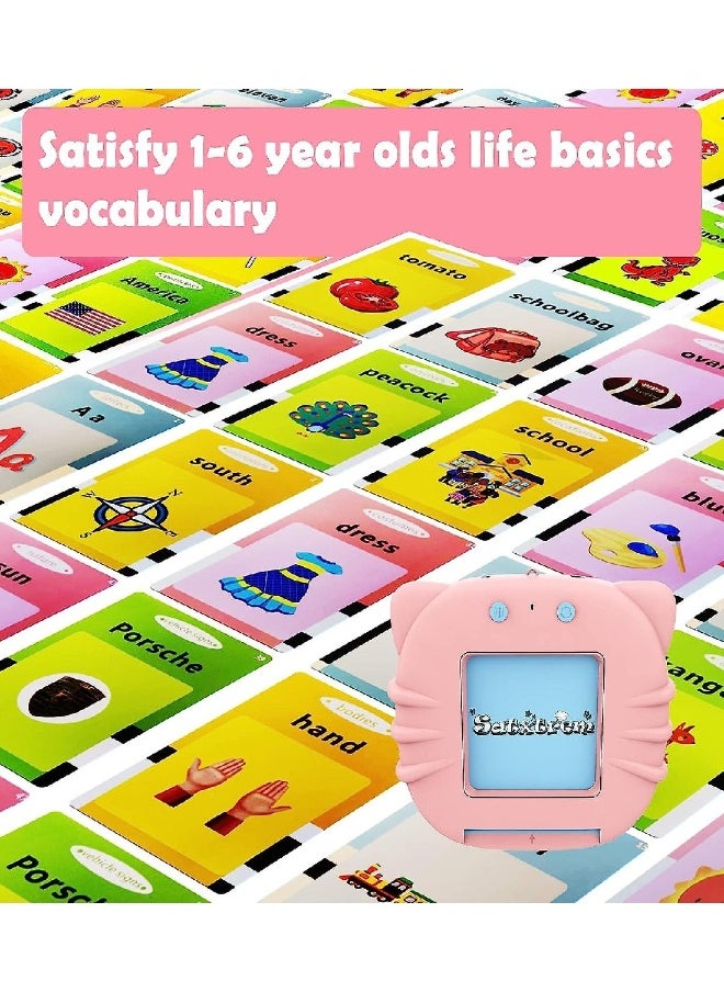 384 Words Talking Flash Cards, Suitable For Toddler Learning Toys And Gifts For Boys And Girls