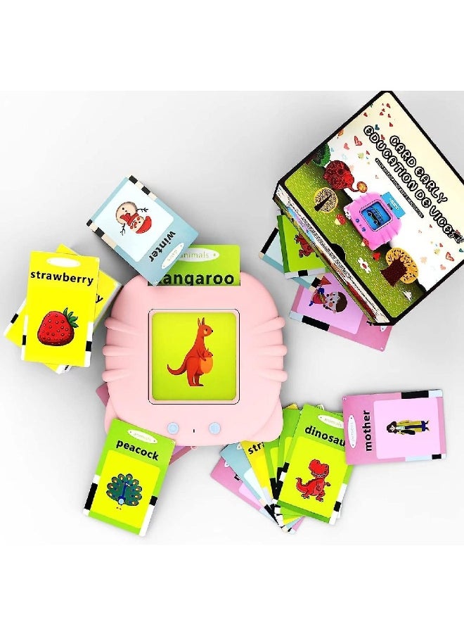 384 Words Talking Flash Cards, Suitable For Toddler Learning Toys And Gifts For Boys And Girls