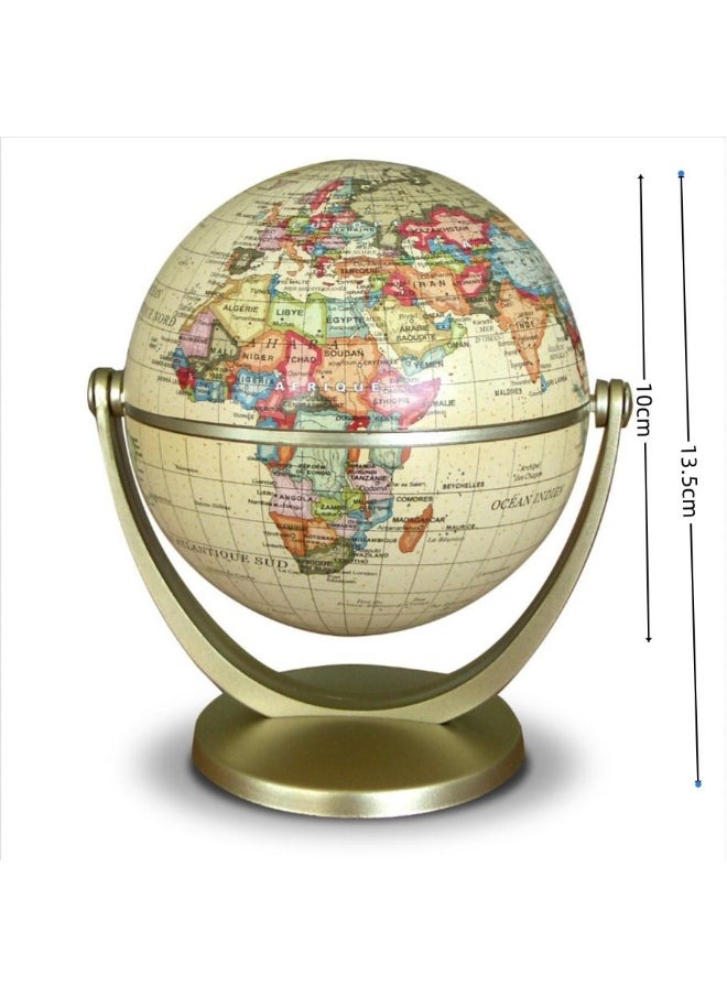 Retro Small Globe Craft Decoration Teaching Ornaments Universal Globe Exquisite Gift