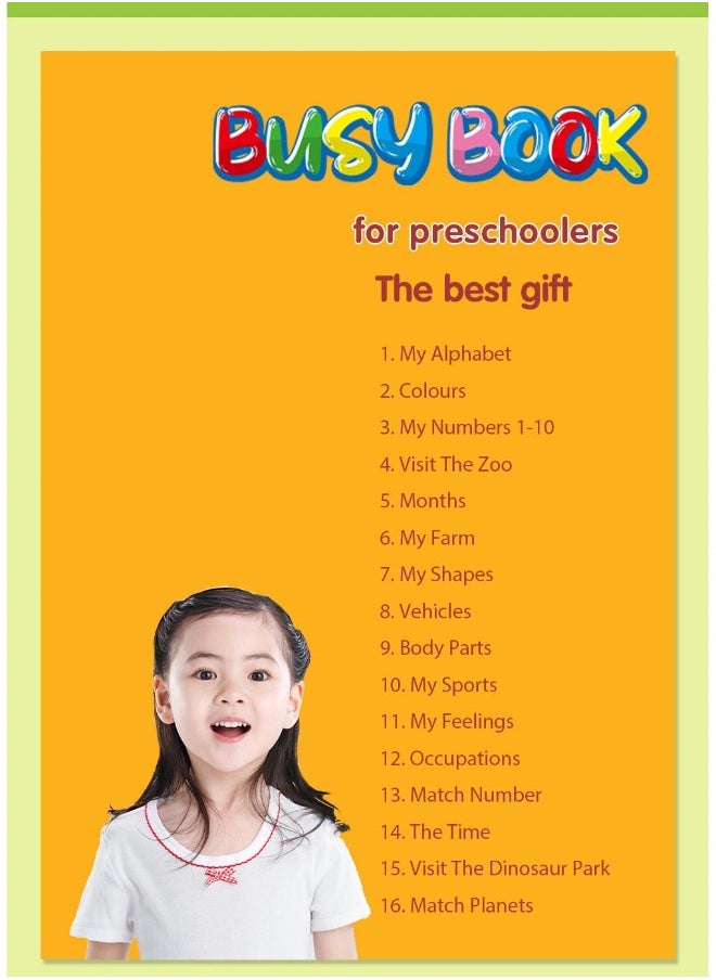 Children's Busy Book Early Education Cognition Tearing Pasting Flipping Through Books Enlightenment And Quiet Books