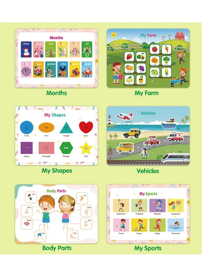Children's Busy Book Early Education Cognition Tearing Pasting Flipping Through Books Enlightenment And Quiet Books