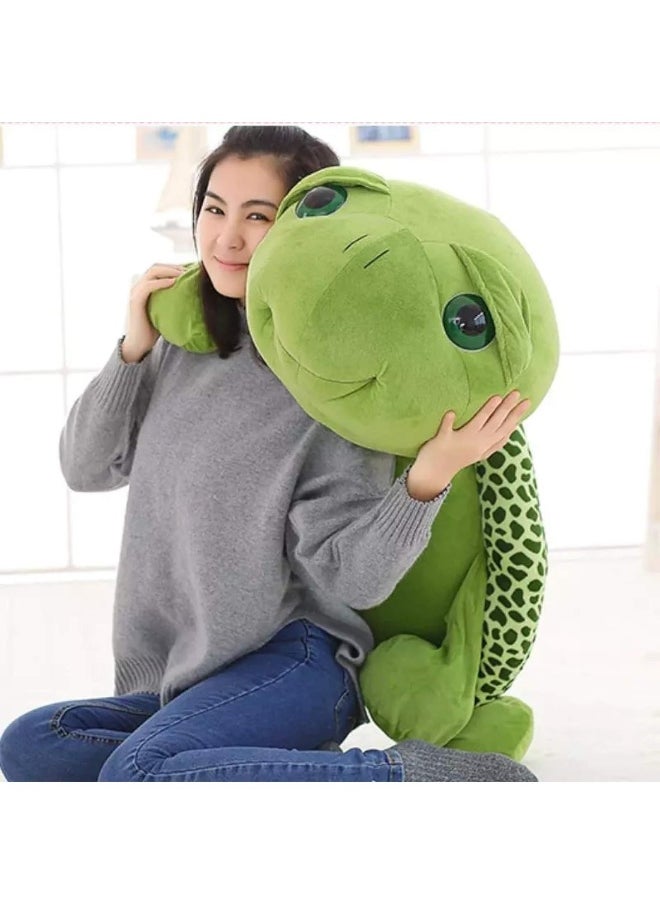 100cm Green Big Eyed Turtle Cute Plush Doll
