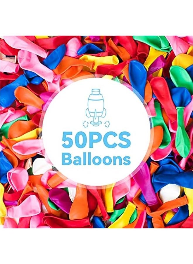 Power Balloon Car Toy for Kids, Balloon Launcher Car Toy Set for Kids & Toddlers Science Toy, Inflatable STEM Balloon Pump Cars Racer Kit for Boys Girls (Duck)