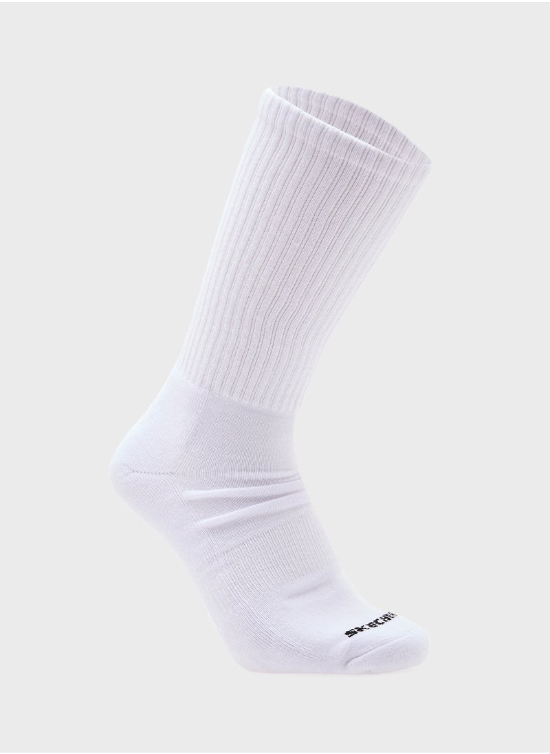 3 Pack Terry Crew Socks