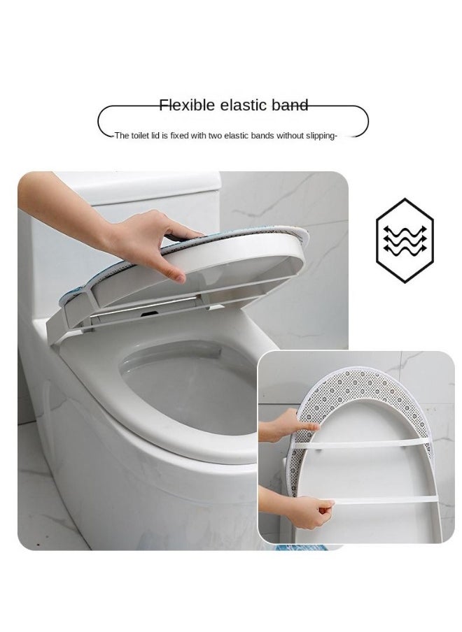 4 Piece Shower Curtain Sets With Non-Slip Rugs Toilet Lid Cover And Bath Mat Durable And Waterproof For Bathroom Decor Set