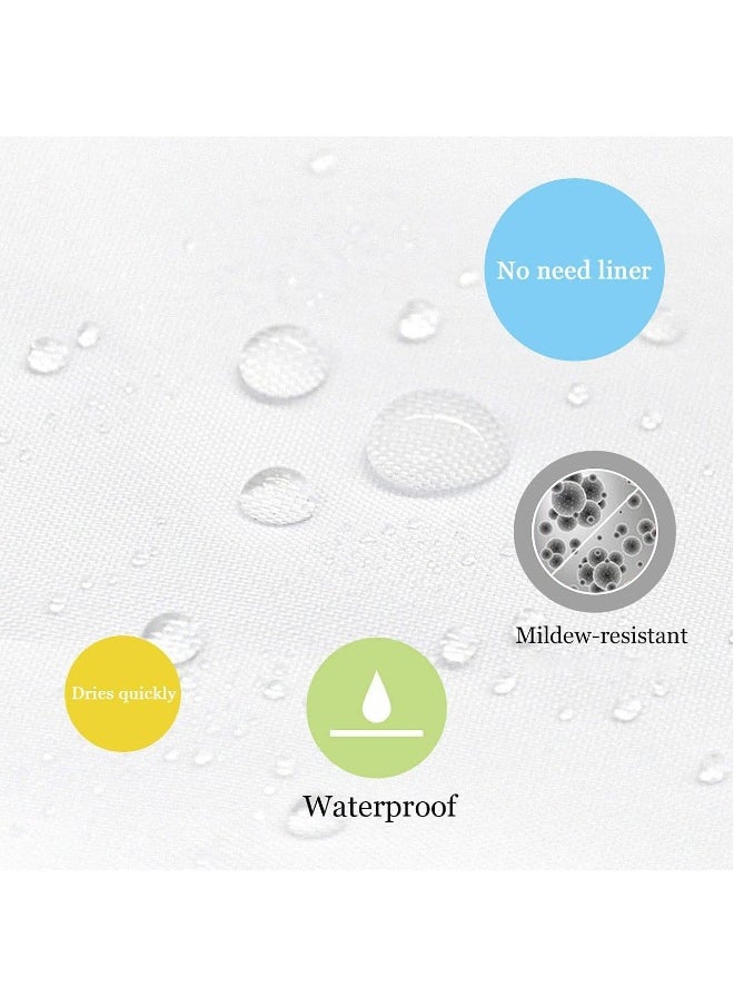 Love Pattern Shower Curtain Holiday Decoration Shower Curtain Home Bathroom Dry And Wet Separation Partition Shower Curtain Waterproof Shower Curtain