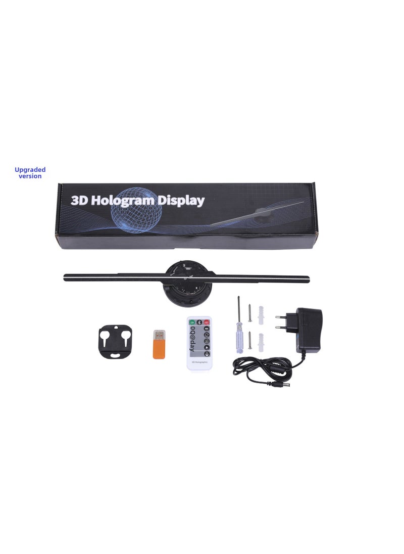3D holographic advertising machine 42CM holographic fan 234 lamp beads HD WIFI mobile phone APP transmission manufacturer source American gauge 234 lamp