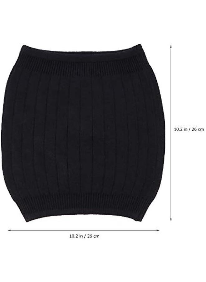 Warm Wool Belt Kidney Waist Warmer Back Support Belt Suspender Lumbar Support wrap Warmer Lumbar Supports Warming Band Stomach Corset Waist Belt Abdominal Band Adhesive Breathable